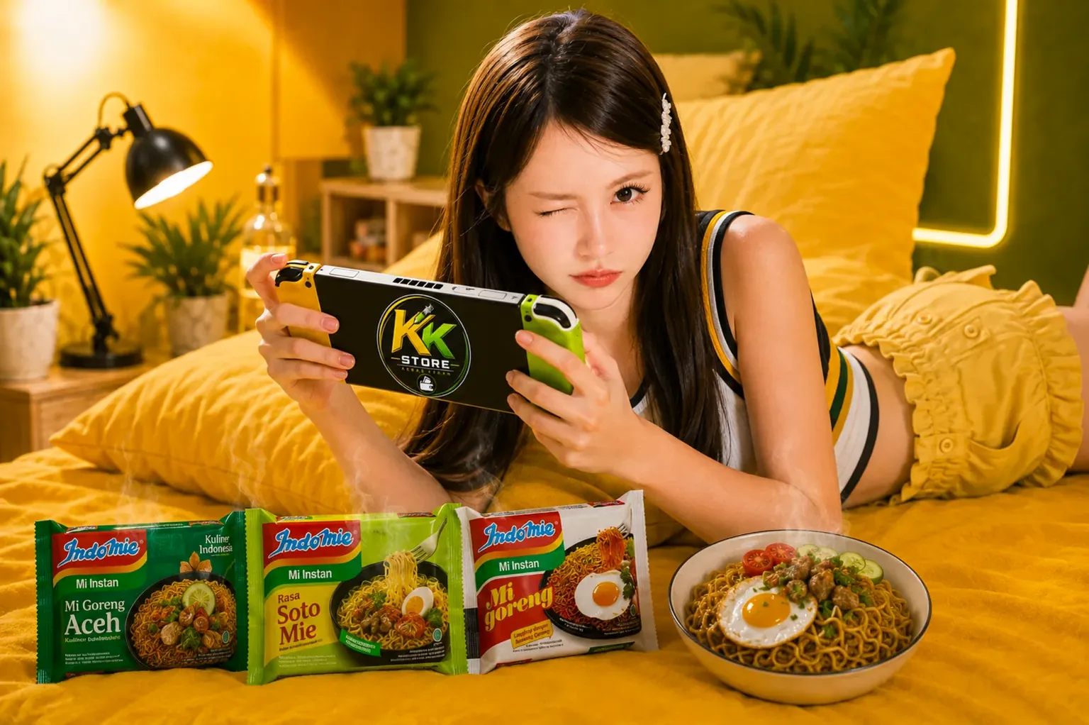 KK STORE Kebas Keram Banner